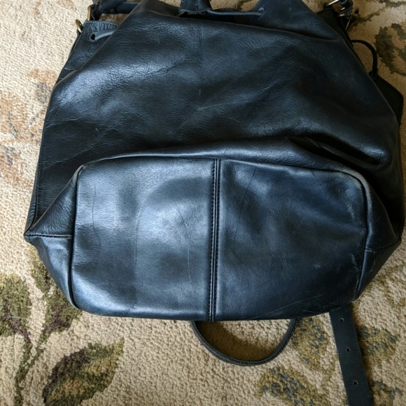 100% leather madewell lafyette bucket bag - Picture 5 of 7